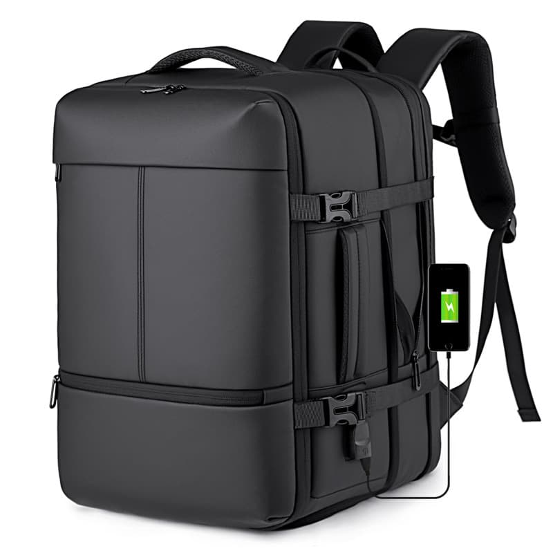 Business Backpack for Men College Students Expandable Travel Backpack Business Trip Commute Storage Backpack Multifunctional Anti-Theft Laptop Bag