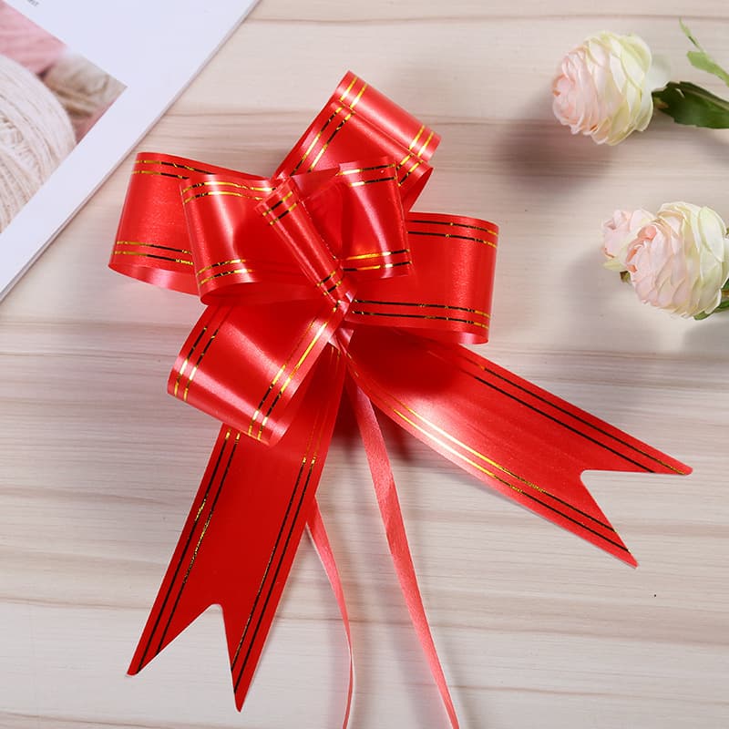 49 streamers wedding supplies, bow ribbons, wedding gift box packaging, wedding car decor, door handle streamers wholesale.