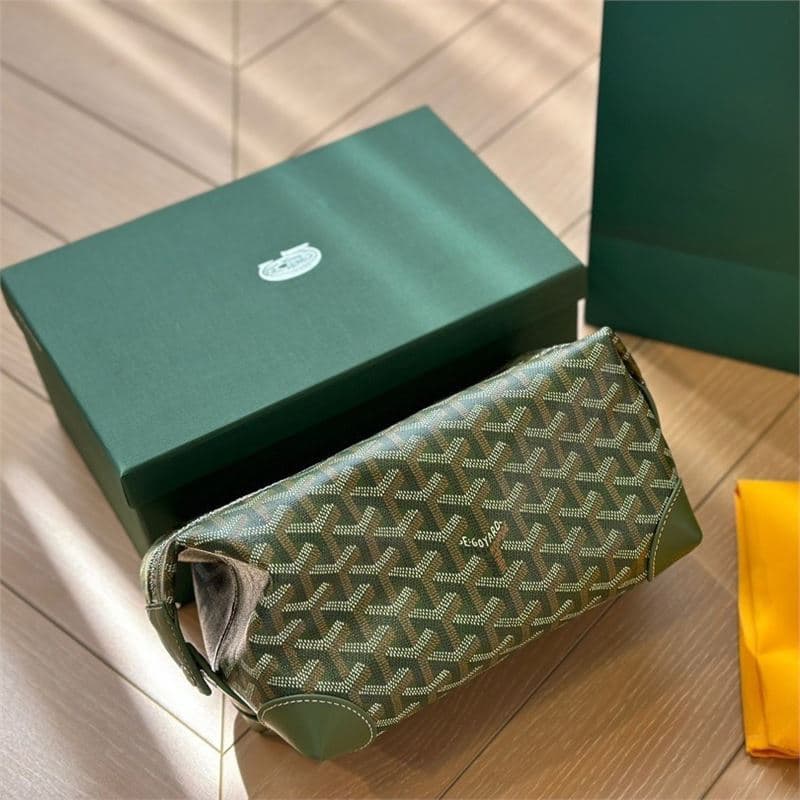 Goyard Cosmetic Bag Toiletry Bag Hobo Y-Print Unisex Handbag Cross-border Korean Style