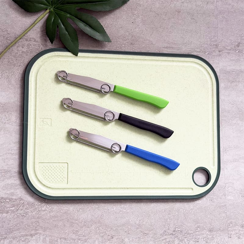 2-in-1 fruit knife, paring knife, slicing knife, fruit and vegetable knife, radish and cucumber knife, kitchen utility knife, styling knife