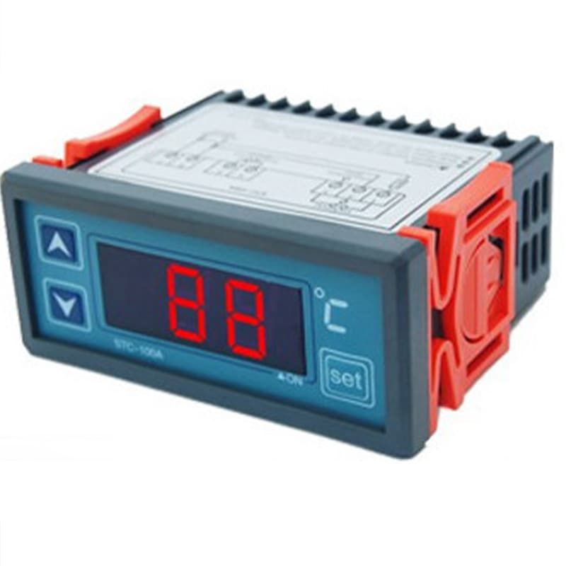 Custom Thermostat STC-100A Microcomputer Thermostat Electronic Digital Temperature Controller Cooling and Heating Temperature Control