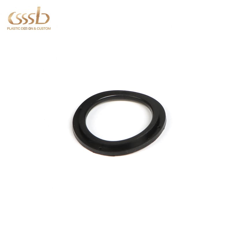 Custom PP Profile Plastic Injection Molding Extruded Type Rubber Gasket Sealing Elastic Processing Plastic Accessories Based on Provided Drawings