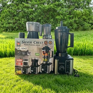 Cross-border Blender Food Processor Multifunctional Stainless Steel Large Capacity Metal Juicer Smoothie Blender Factory