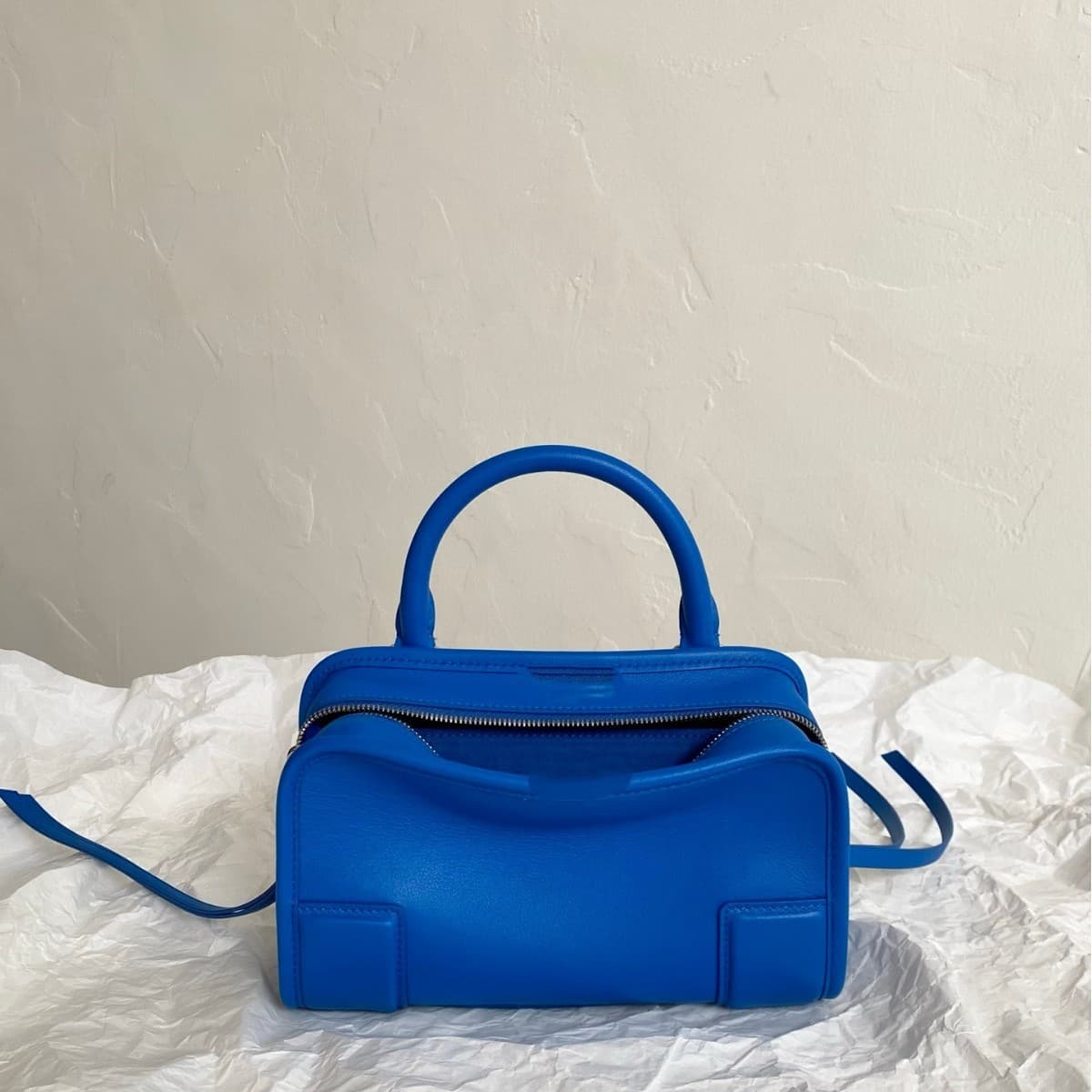 Chen Duling Same Style Toast Amazona 180 Handbag Soft Calfskin Amazona 180 Handbag Toast Bag
