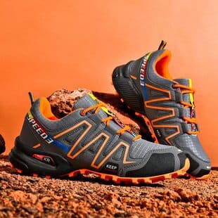 Men's Fashion Hiking Shoes Wholesale Cross-Border Versatile Casual Shoes Soft Sole Breathable Running Shoes Leather Shoes Summer Thin Style