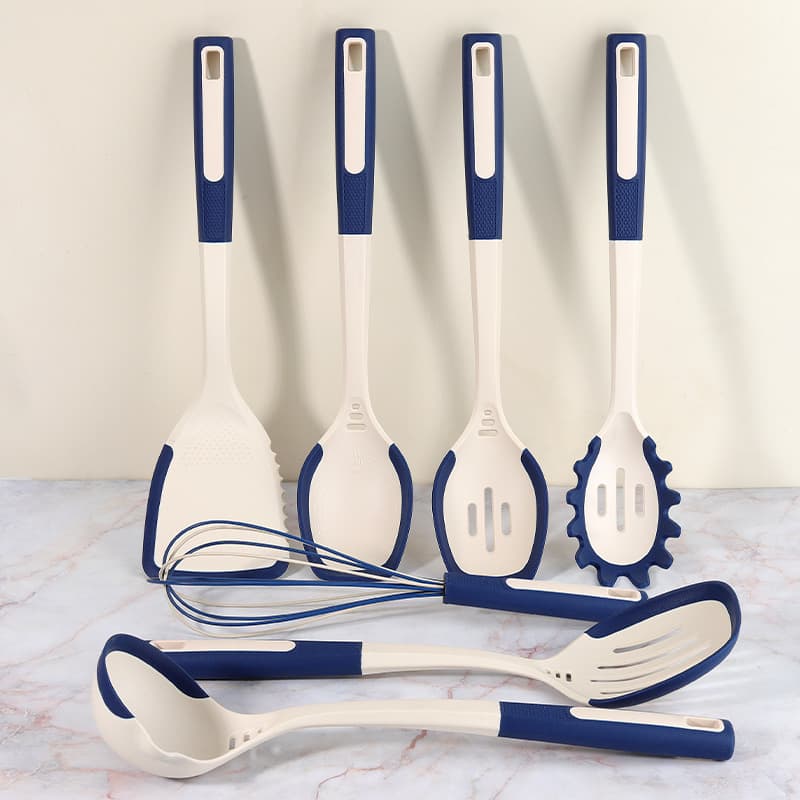 High Temperature Resistant Silicone Kitchen Utensils Set, Food Grade Cooking Kitchenware, Spatula, Hot Pot Soup Spoon, Daily Kitchen Dining