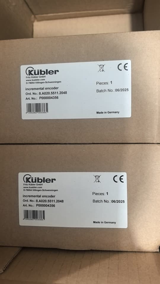 Kübler encoder 8.F5883.6524.G321 Balluff displacement sensor, BTL1R