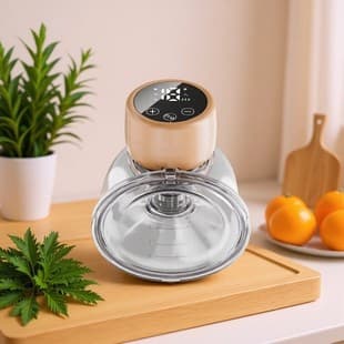 Hands-Free Smart Electric Breast Pump Wearable Strong Suction Automatic Breast Pump Cross-Border Direct Supply Wholesale