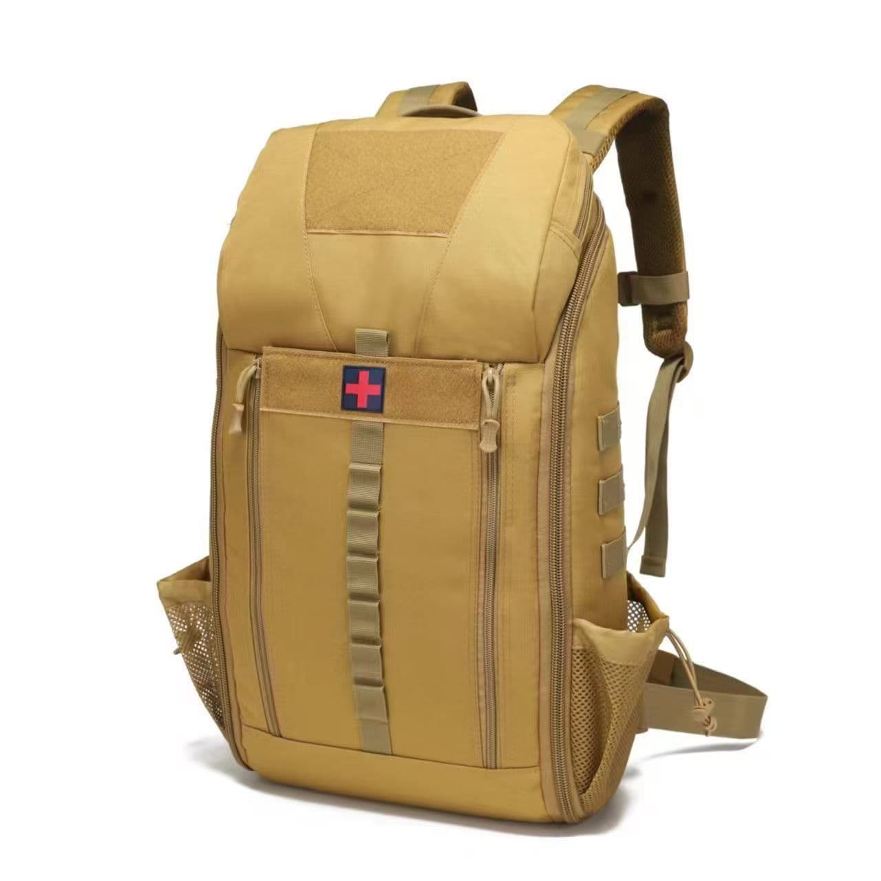 Cross-border tactical backpack medical bag travel first aid bag large backpack outdoor sports mountaineering emergency backpack