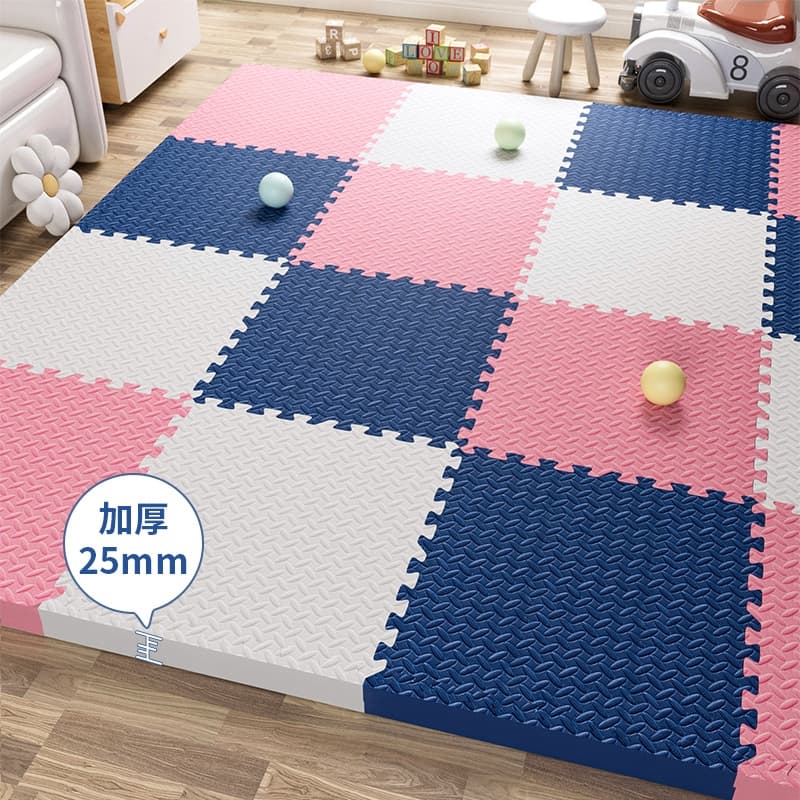 Interlocking Foam Floor Mats for Children, Puzzle Floor Mats, Crawling Mats, Tatami Crawling Mats, Modern Minimalist Full-Cover Non-Slip Mats