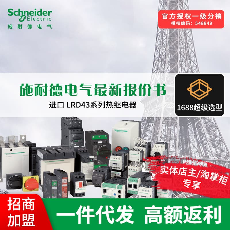 Schneider LRD43 Series Thermal Relay