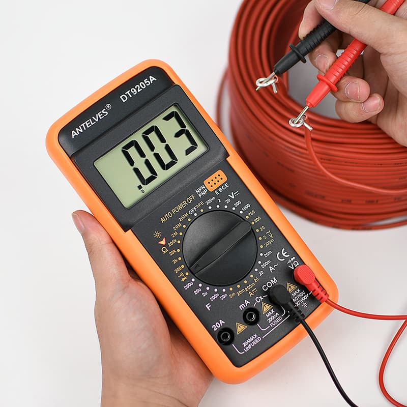 DT9205A Digital Multimeter Multi-functional LCD Universal Meter Voltage Tester Drop Shipping Instrument