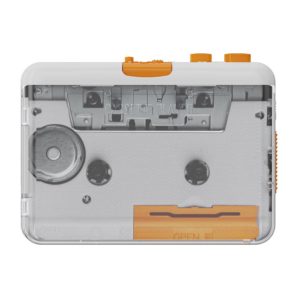 Cassette to MP3 Converter (Cassette ezcap218SP) for portable cassette players and MP3 players.