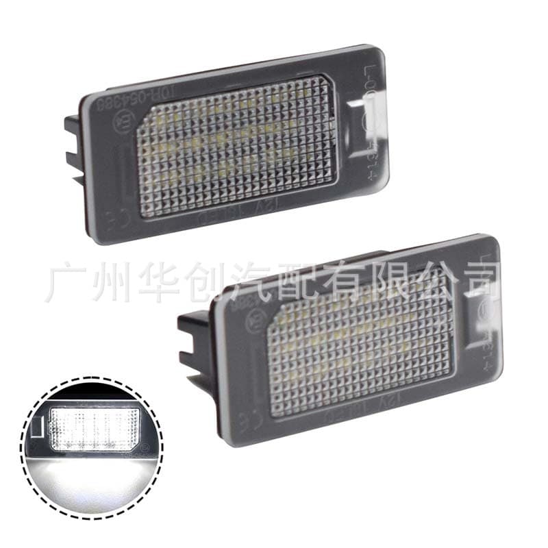 License Plate LED Light for Volkswagen Golf Mk6 Mk7 Plus Jetta MK6 Passat Mk2