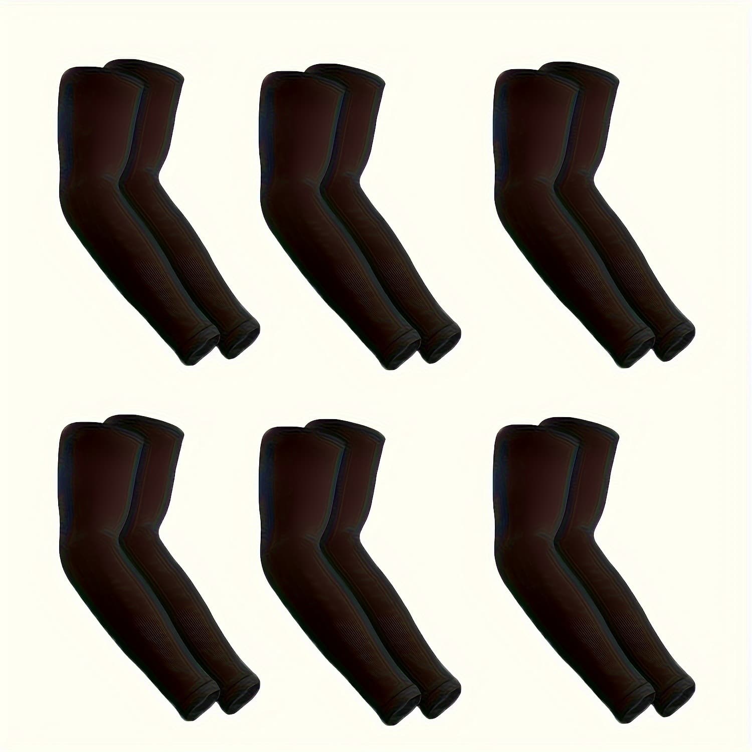 2025 New Cross-border Drop Shipping 6 Pairs High-Quality Outdoor Sports Gloves with Warm Cuffs