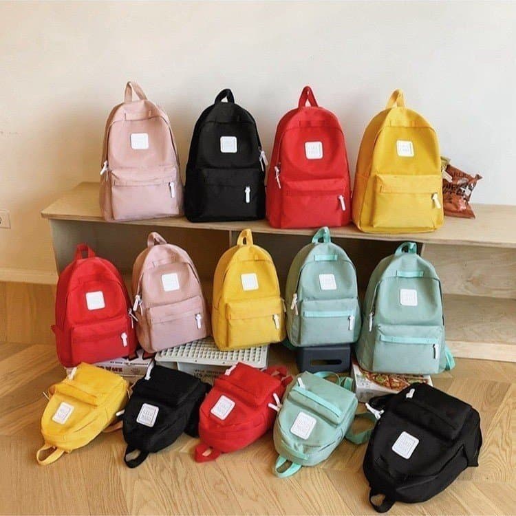 Autumn and winter small backpack student lightweight compact ultra-light backpack small school bag campus travel kindergarten mommy bag