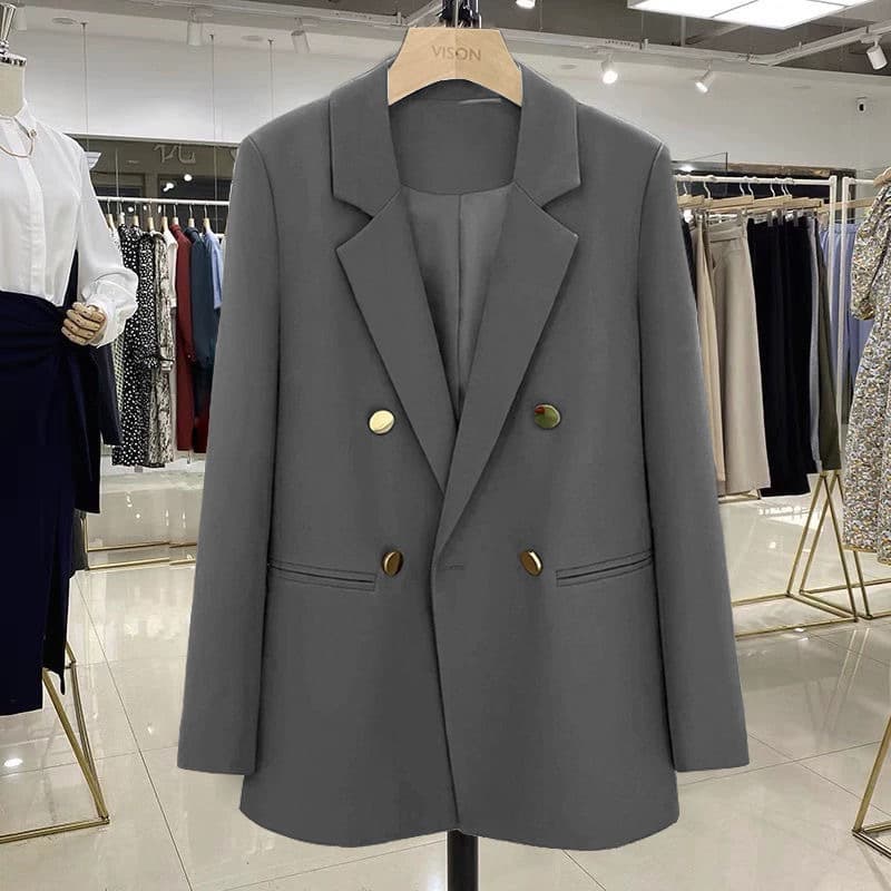 Cross-border Blazer for Women 2026 Autumn New Trendy Office Fashion Casual Chic Jacket