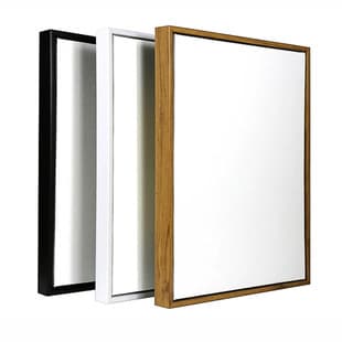 Wholesale Oil Painting Outer Frames, Ready-to-Hang Frames, L-Shaped Frame Strips, Decorative Frames, Narrow Edge Inner Frame Plus Outer Frame with Canvas