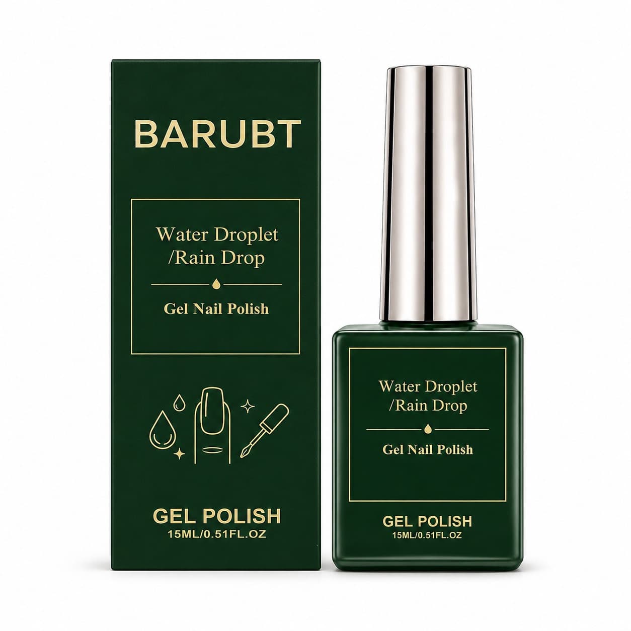 Cross-border popular water drop gel nail polish to easily create three-dimensional water drop-shaped decoration on the nail surface, creative manicure tool