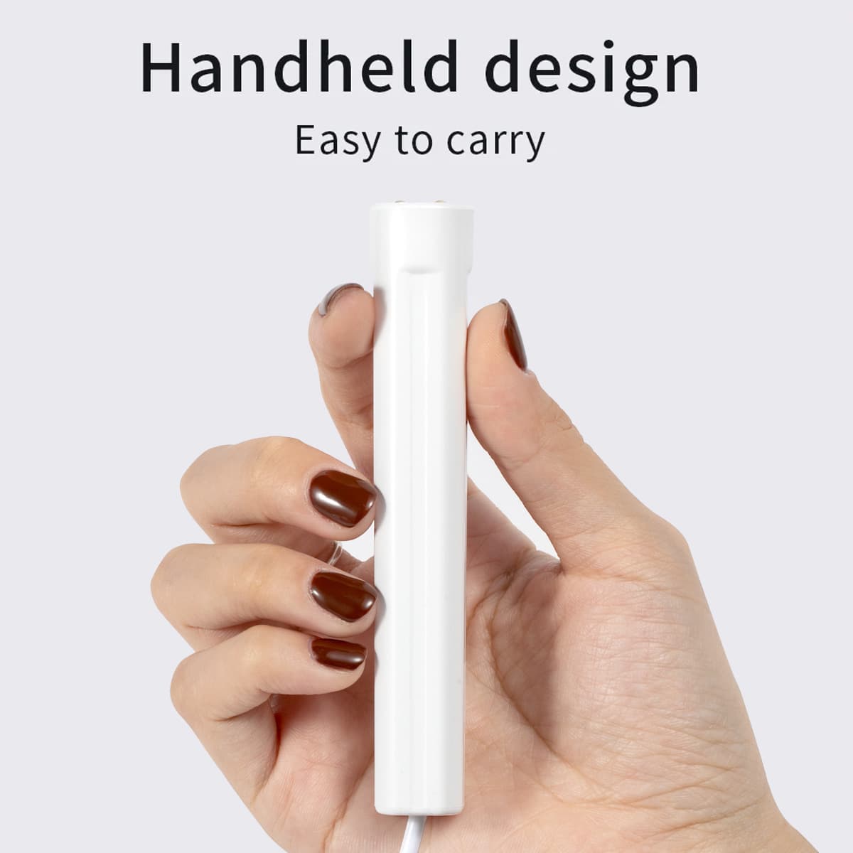 Portable Mini Manicure Lamp Handheld One-Row Light Fast-Drying Concentrated Beam Gel Polish Curing Lamp Nail Art Equipment