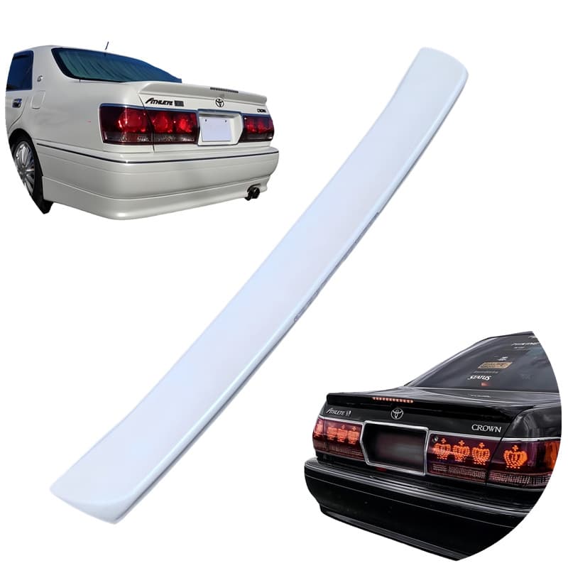 Suitable for 11th generation Toyota Crown rear spoiler, 1999-2003 Crown crown special modified rear spoiler with lights