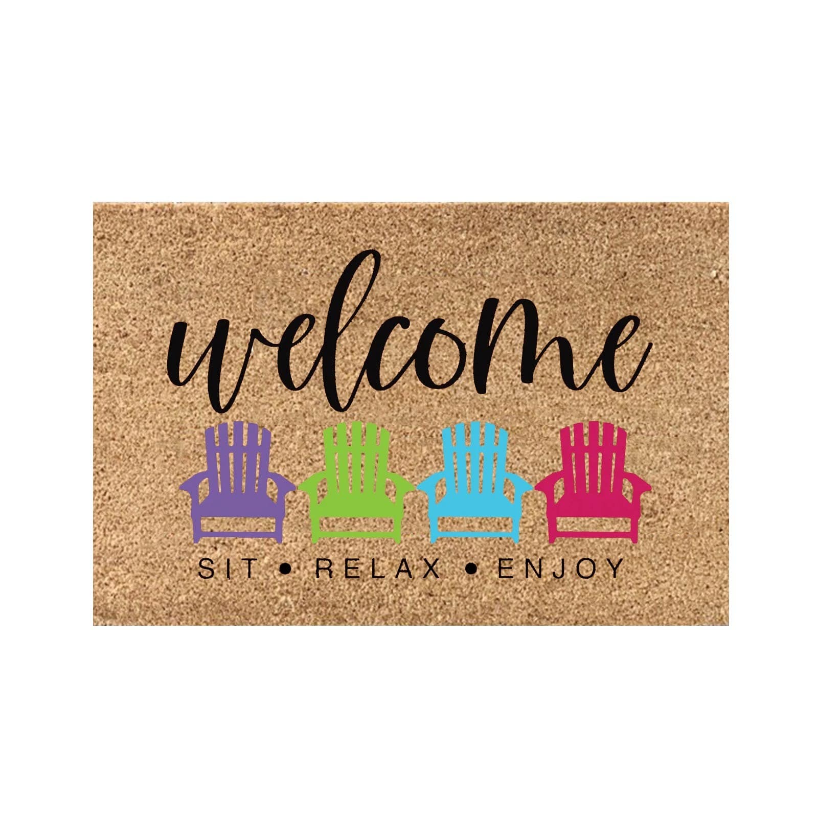Cross-border Halloween Home Entryway Doormat, Coconut Fiber Style, Festive Atmosphere Decorative Mat, Wholesale Stock