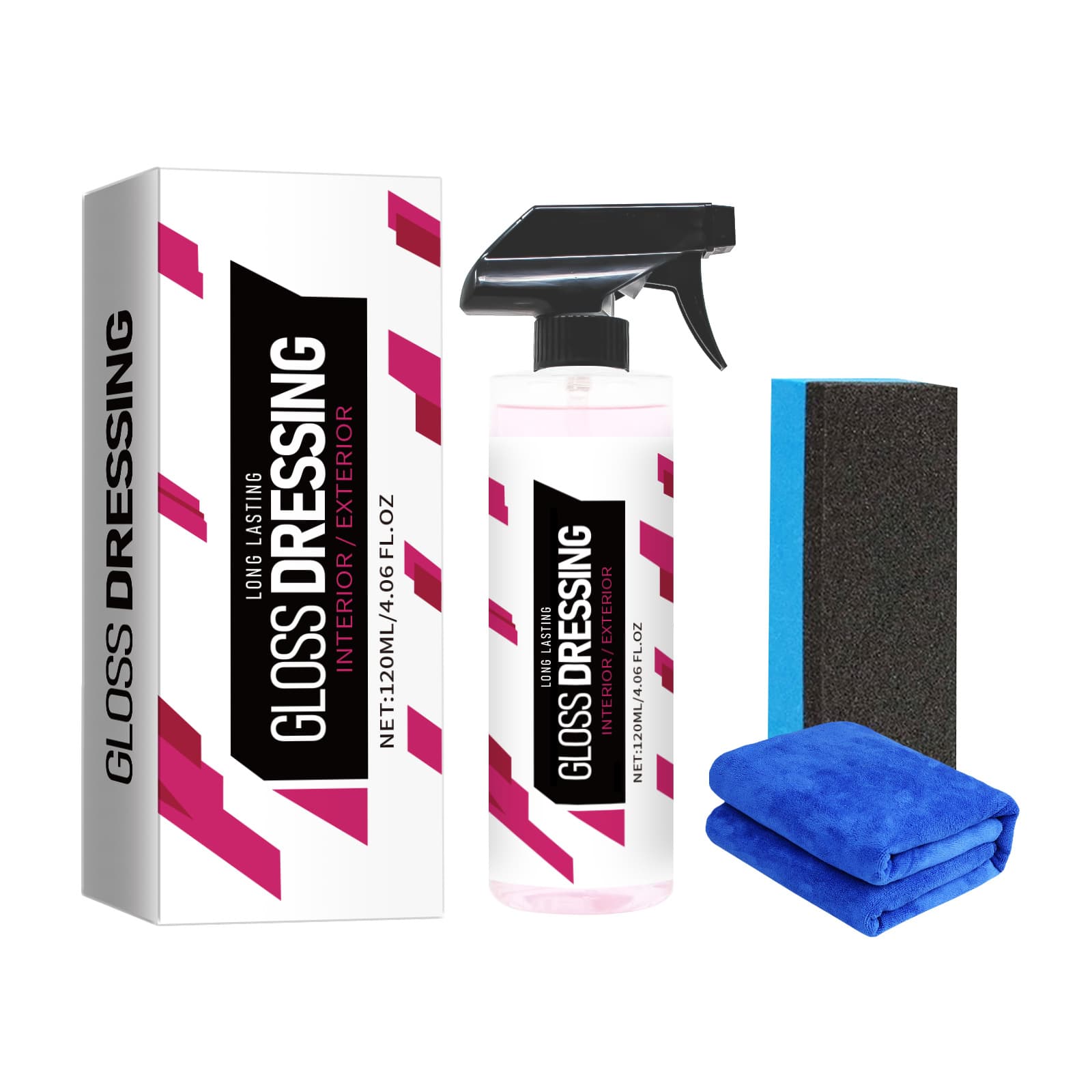 Cross-Border Best-Selling Car Coating Care Series Car Coating Crystal Agent Restoration Polishing Cleaning Care