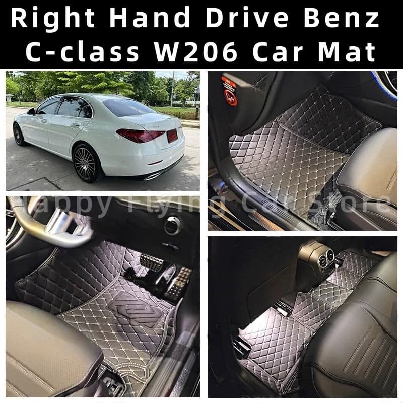 Floor mat for Hong Kong version new Mercedes-Benz C-class W206