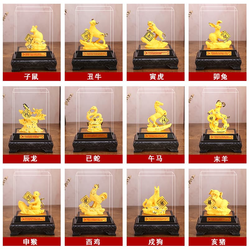 Manufacturer, direct sales, animals, golden pig, golden bull, golden dragon, golden tiger, golden dog, golden monkey, golden rooster, golden snake, golden dog