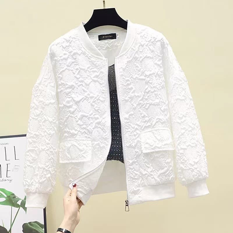 Women's Short Thin Baseball Jacket Spring/Summer Coat for Petite Women Sun Protection Jacket