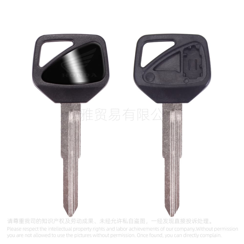 Key Blank/Handle for Honda Motorcycle CB400 VTEC Hornet 600 CBR1000 Chip Compatible