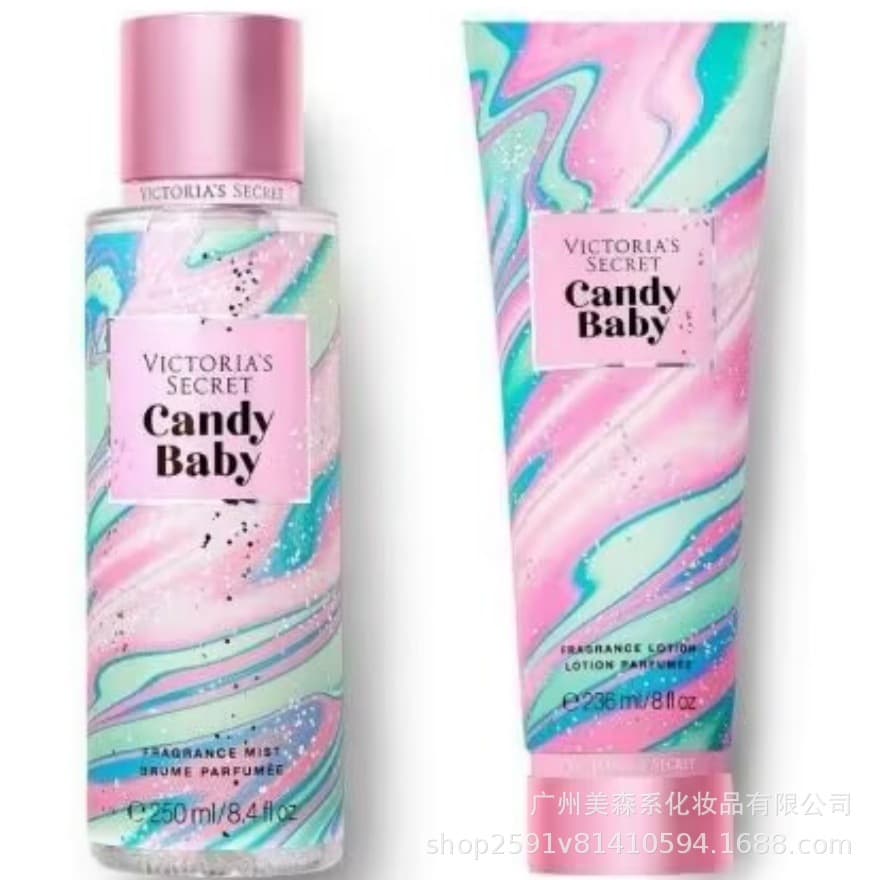 Cross-Border Victoria's Secret Body Lotion VS Fragrance Mist Set Moisturizing Hydrating Long-Lasting Fragrance Bestseller