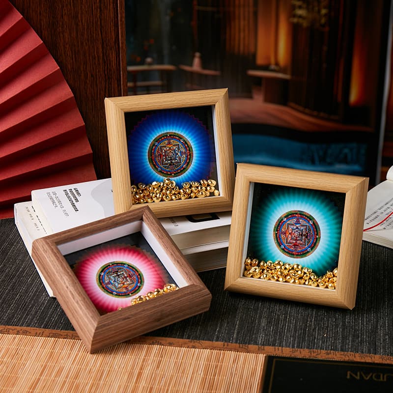 Tibetan traditional crafts office and Buddhist hall decoration background wall mandala tantric handicrafts ornaments