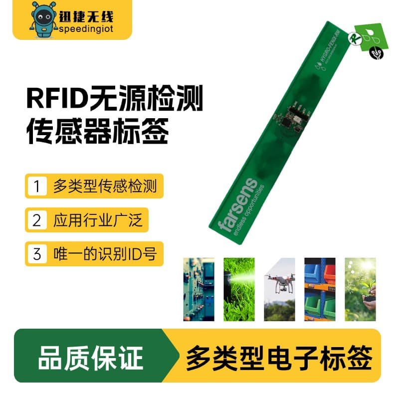 Smart Agriculture Greenhouse-specific RFID Temperature, Humidity, and Soil Moisture Sensors, Passive Ultra-long Range Wireless Monitoring
