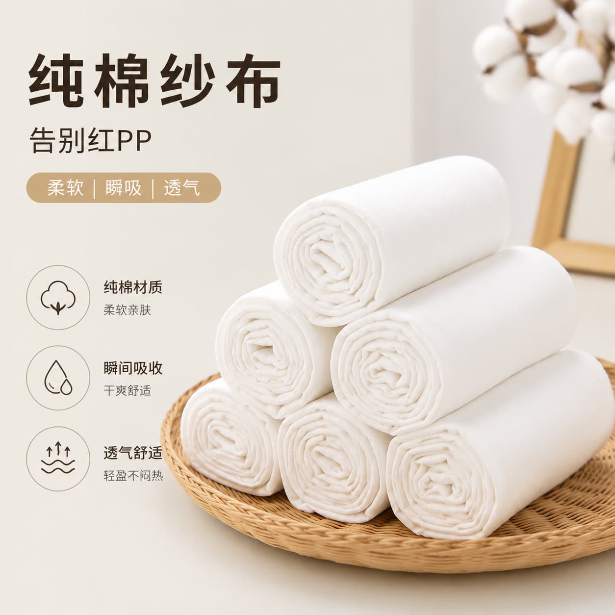 Seersucker cloth diaper special cloth Zou cloth baby newborn baby diaper washable new cotton gauze diaper ring