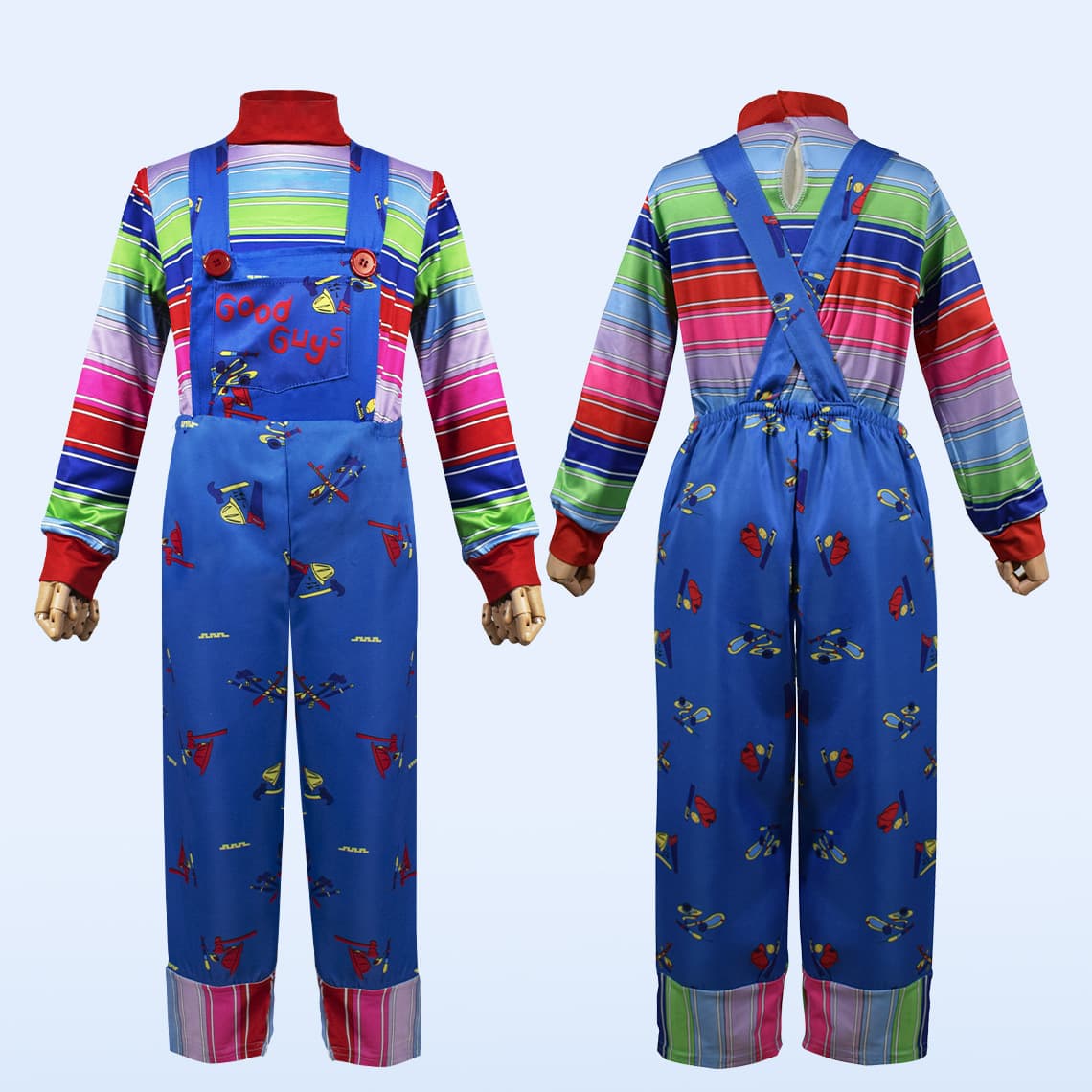 Halloween ghost doll Chucky scary clown costume children's costume ghost doll ghost series children's performance clothing