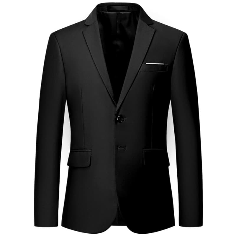 Cross-border foreign trade business formal two-button blazer men's fashion single suit jacket banquet professional attire