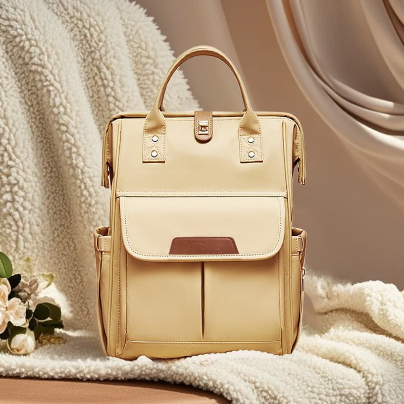 New Large-Capacity Breast Milk Insulated Travel Bag, Wet-Dry Separation, Multi-Functional Waterproof Diaper Bag, Wholesale