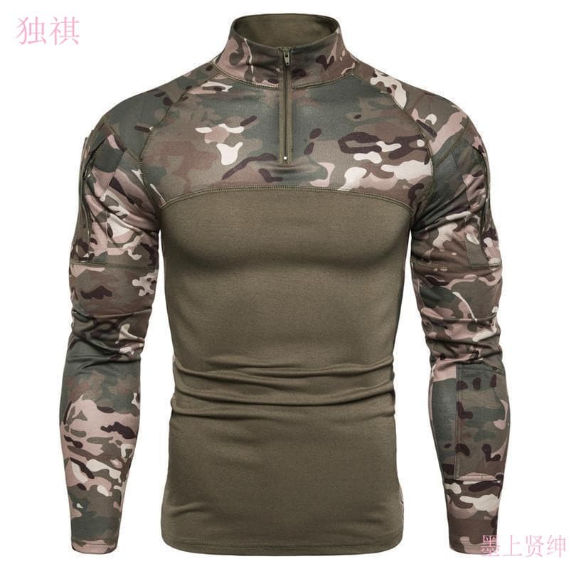 New Men's Camouflage Tactical Military Combat Shirt