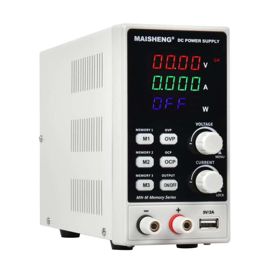 Adjustable DC regulated power supply 30v10a30v5a regulated power supply repair digital display communication Maisheng adjustable power supply