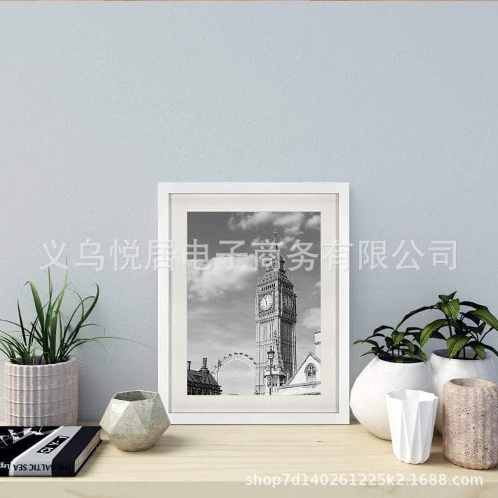 Cross-border Manufacturer Direct Supply Amazon New MDF Photo Frame 2 or 3 Pack Wholesale DIY Photo Wall Combination Wholesale