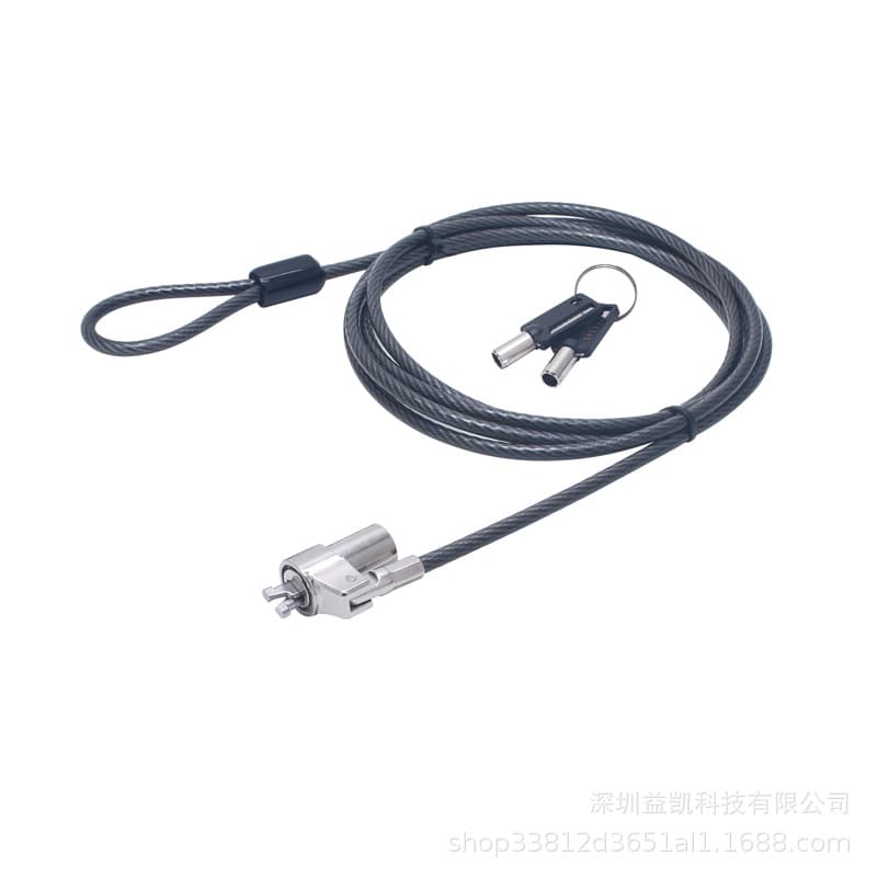Laptop Lock 6*2.5 Universal Management Key Portable Computer Security Lock Office Equipment Lock