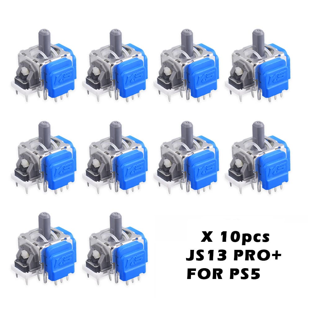 JS13 PRO Upgraded PS5 Hall Effect Joystick Compatible with XBOX PS4 TMR Magnetic Resistive Joystick Handle 3D Analog Stick