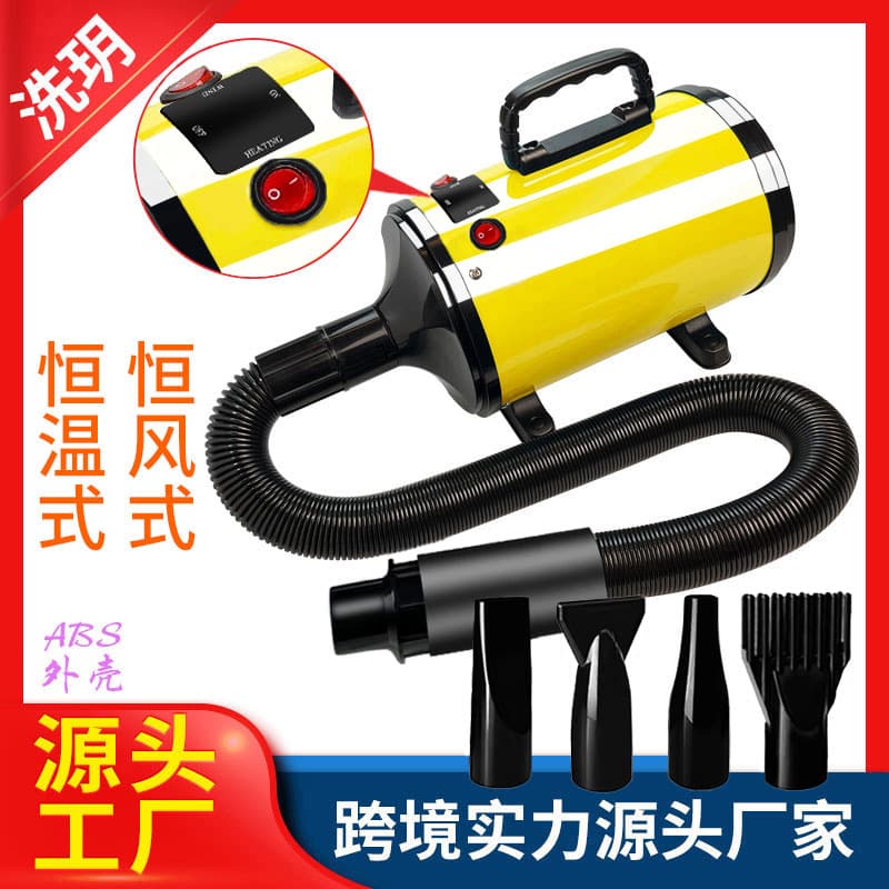 Cross-border high-power pet hair dryer, large dog bathing pet dryer, fast motorcycle dryer