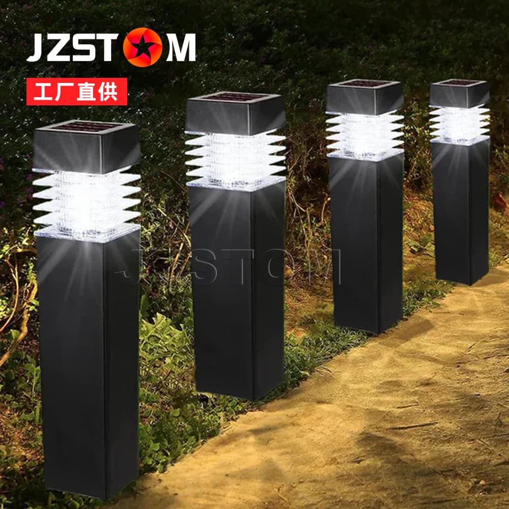 Solar Light Garden Lawn Lamp Outdoor Yard Decorative Ground Insert Light Landscape Night Light