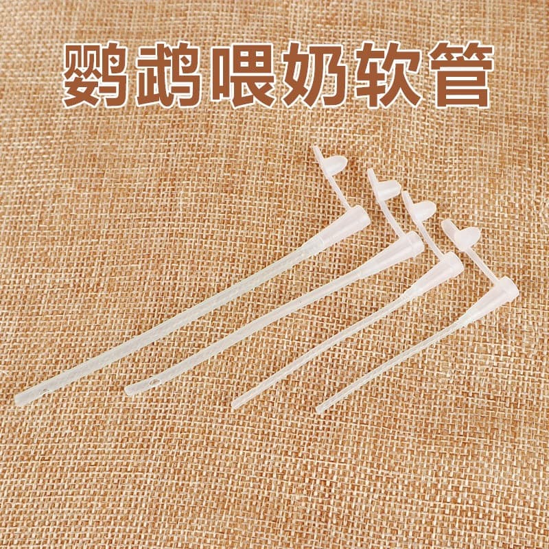 Parrot Feeding Silicone Tube - Ultra Soft, Hand-Feeding Safe, for Feeding Milk, Medicine, and Food