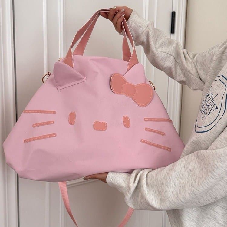 Manufacturer supplies new Korean style pain bag with large capacity and cute Japanese college student tote bag for women in stock wholesale