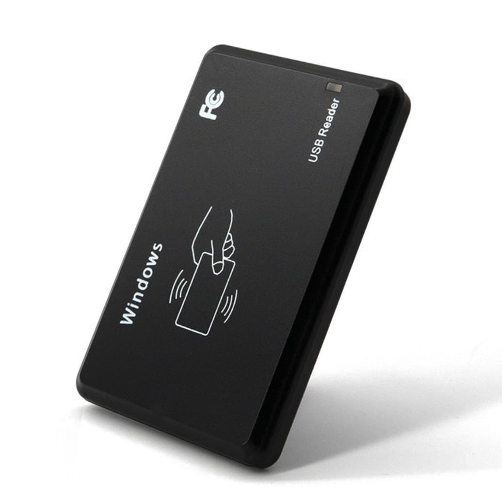 Dual-Frequency IC Contactless 13.56MHz Card Reader 125KHz Property Authorization ID Card Issuer USB Driver-Free