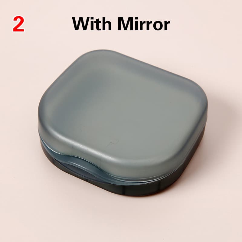 Invisible Braces Retainer Storage Box Portable Dental Braces Storage Box Portable Denture Storage Box