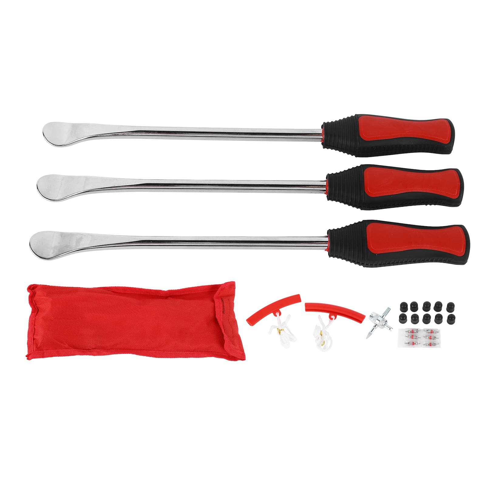 Car Tire Pry Bar Flat Pry Plate Tire Removal Repair Tool Motorcycle Tire Inflation Repair Tool Set
